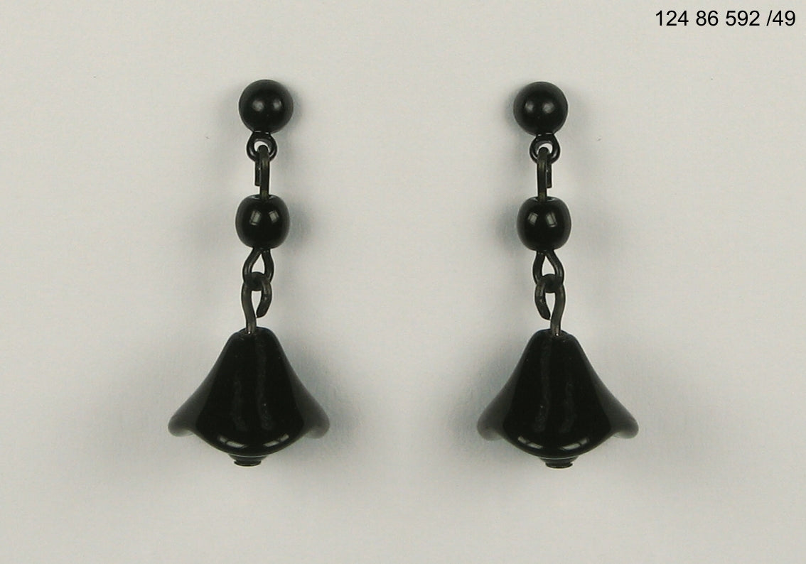 3 pcs Jewelry piece with Czech Glass Beads (OUTLET Vintage)