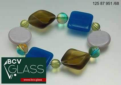 3 pcs Jewelry piece with Czech Glass Beads (OUTLET Vintage)