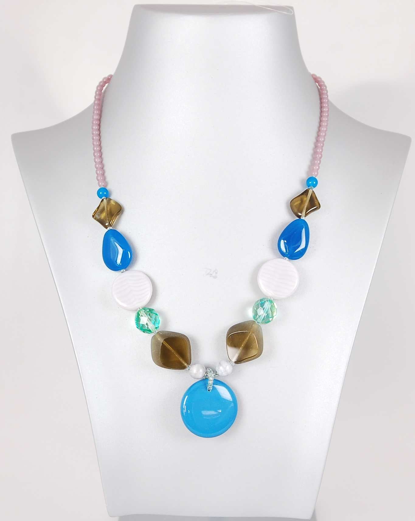 3 pcs Jewelry piece with Czech Glass Beads (OUTLET Vintage)