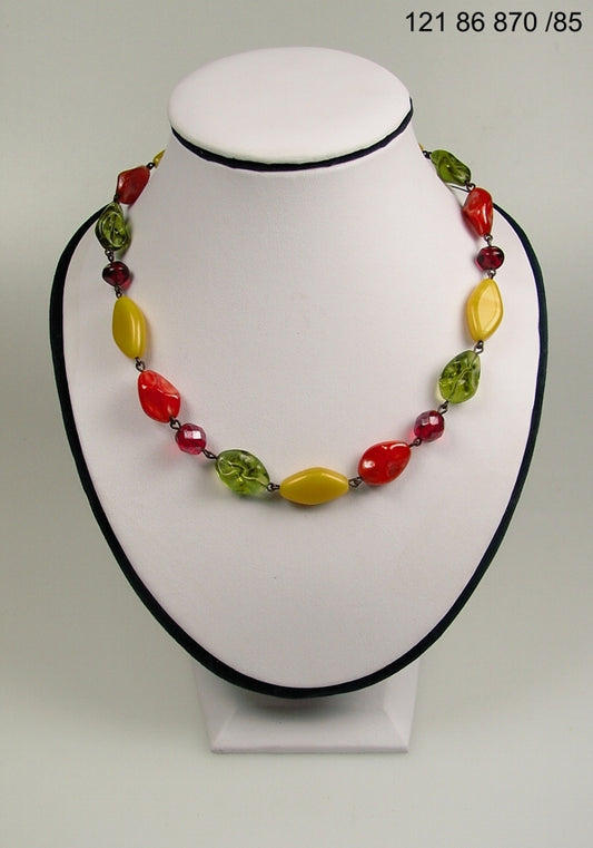 3 pcs Jewelry piece with Czech Glass Beads (OUTLET Vintage)