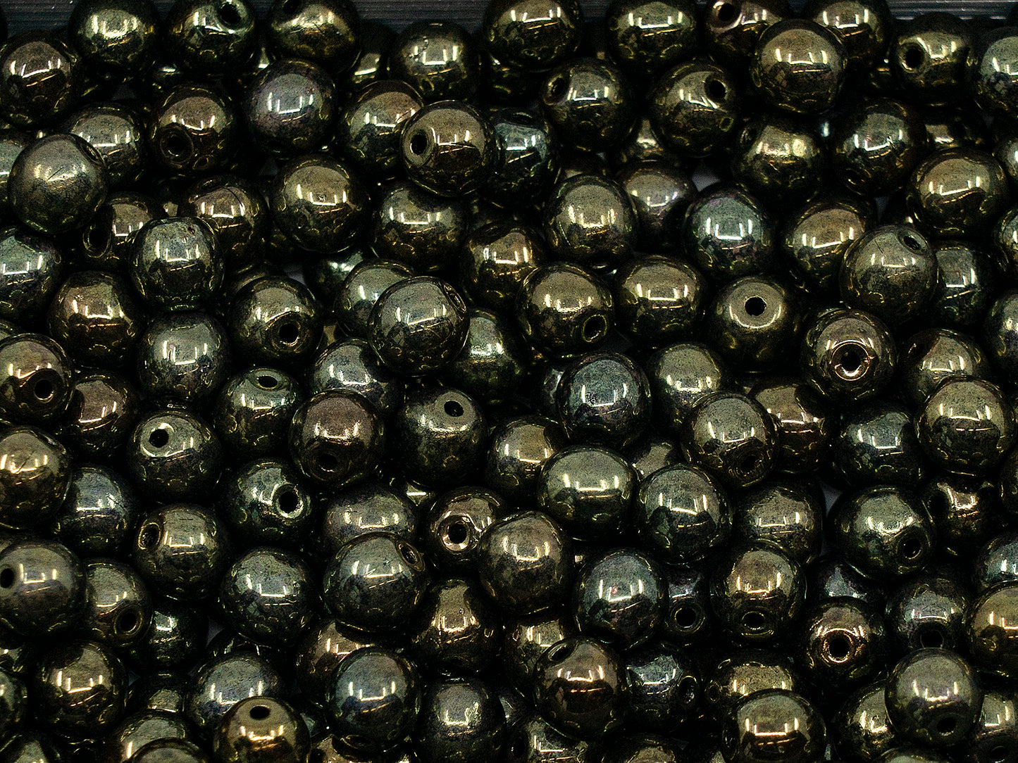 OUTLET Round Beads, 6 mm, Glass, Czech Republic
