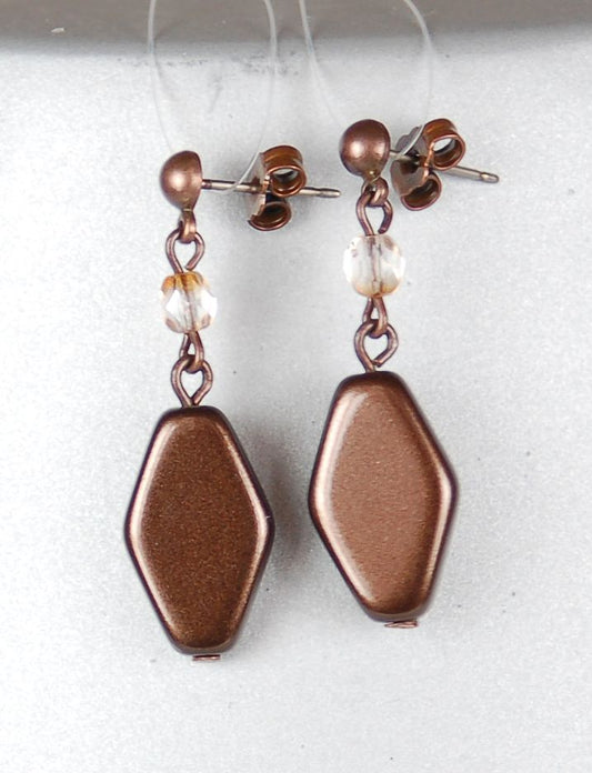 3 pcs Jewelry piece with Czech Glass Beads (OUTLET Vintage)