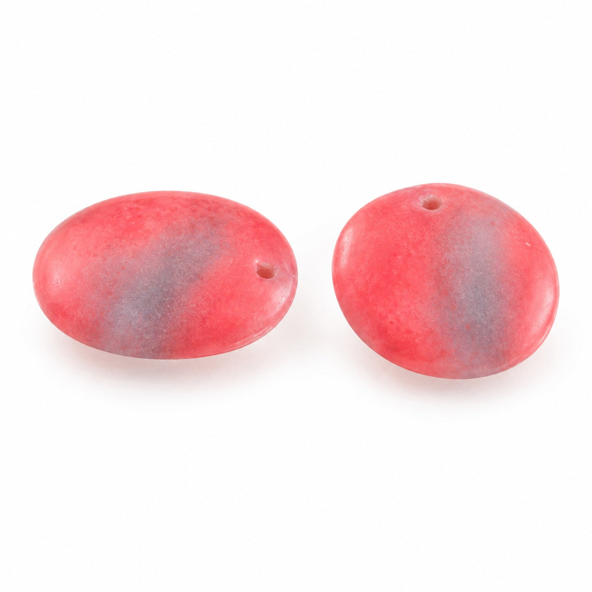 Oval Lentil Beads, X1558 Matte (x1558-84110), Glass, Czech Republic