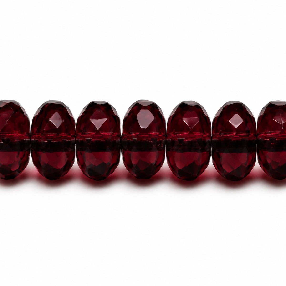 Special Cut Faceted Fire Polished Beads, Transparent Amethyst (20070), Glass, Czech Republic