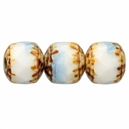 Cathedral Faceted Fire Polished Beads, X3088 Stain Strong (x3088-86805), Glass, Czech Republic