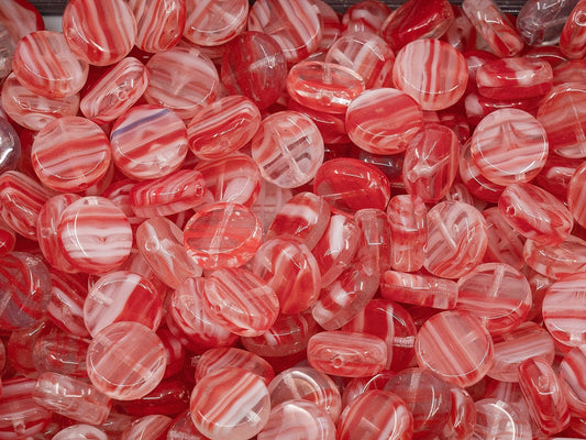 OUTLET Pressed Beads,  mm, Glass, Czech Republic