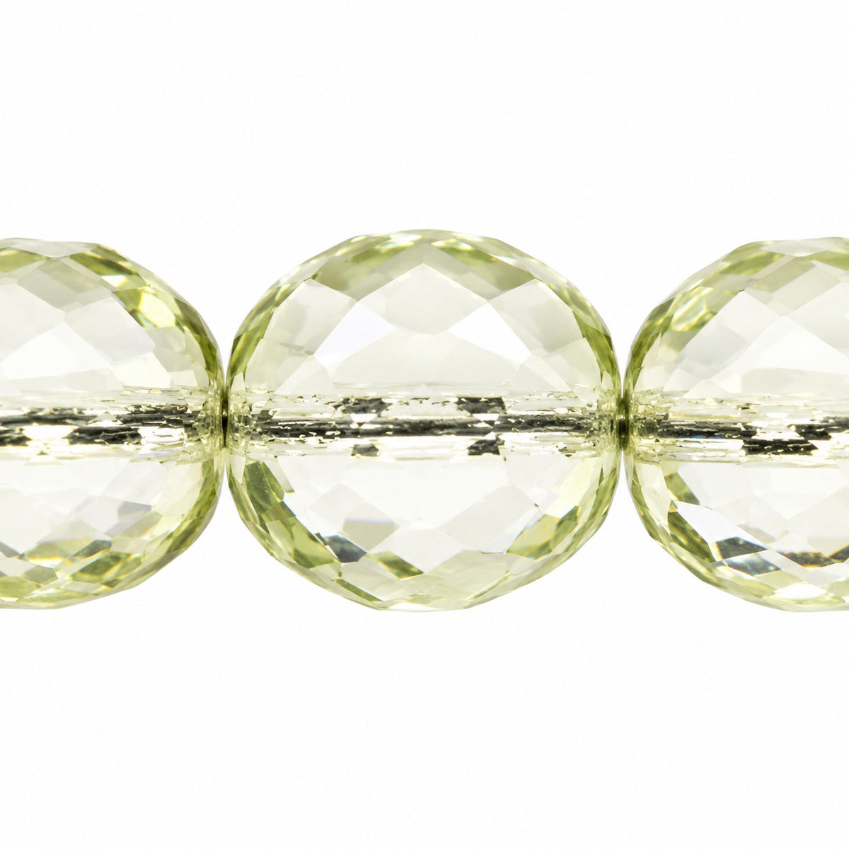 Faceted Round Fire Polished Beads, Crystal G0533 (00030-g0533), Glass, Czech Republic