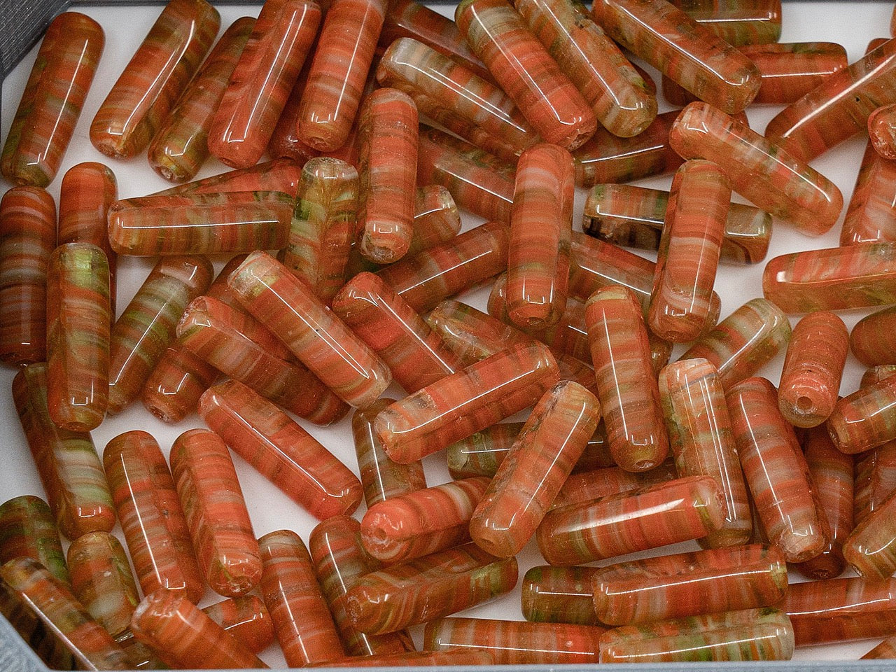 OUTLET Pressed Beads,  mm, Glass, Czech Republic