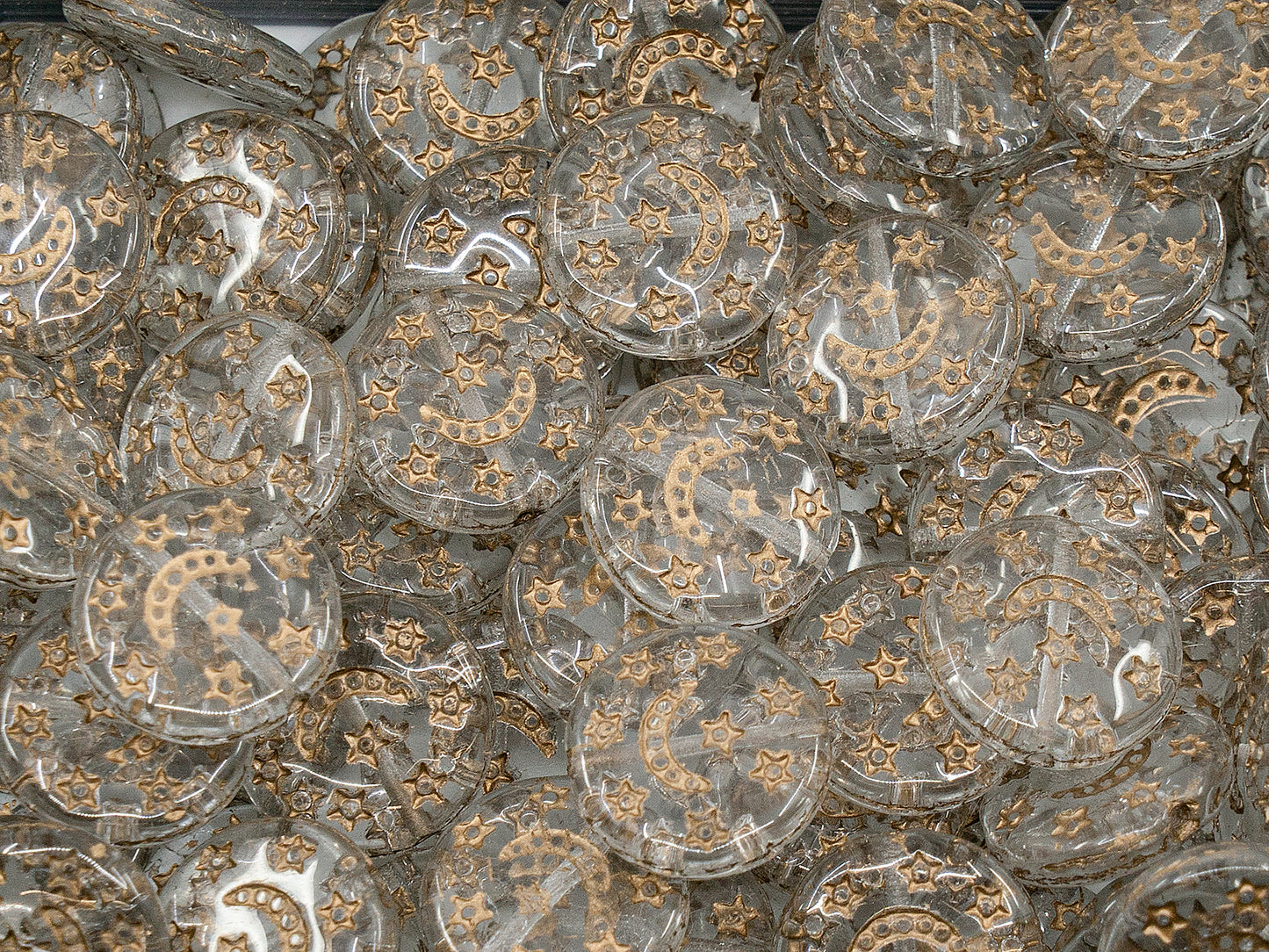 OUTLET 压珠，毫米，玻璃，捷克共和国