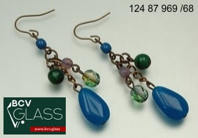 3 pcs Jewelry piece with Czech Glass Beads (OUTLET Vintage)