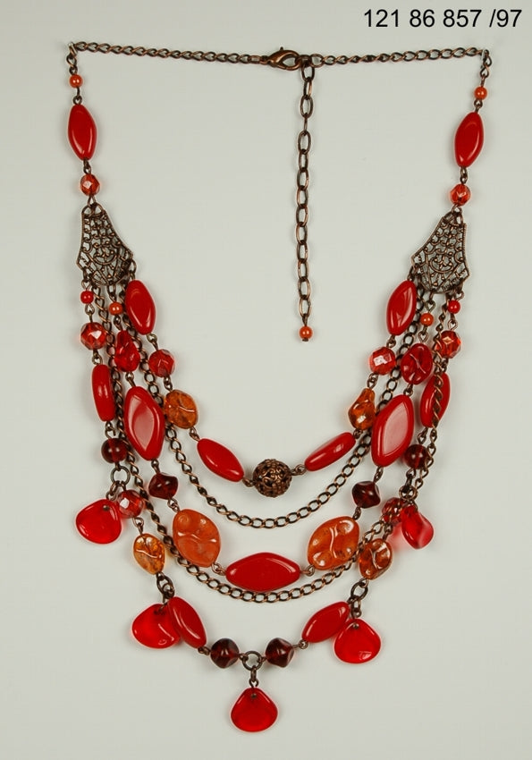 3 pcs Jewelry piece with Czech Glass Beads (OUTLET Vintage)