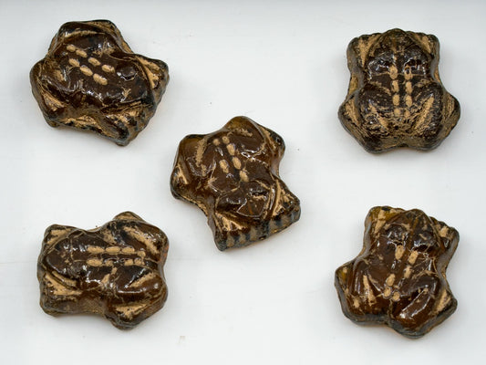 OUTLET Frog Beads,  mm, Glass, Czech Republic