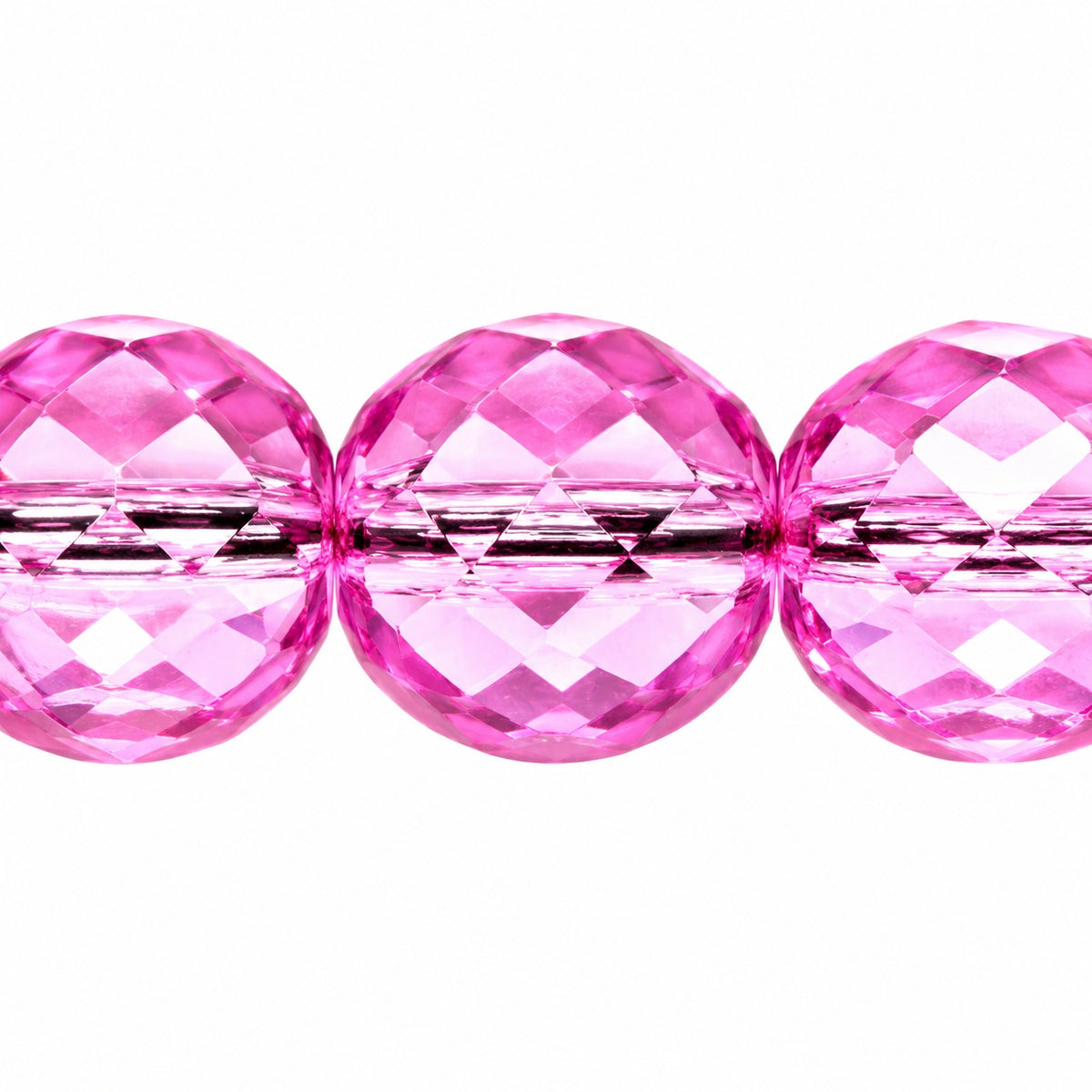 Faceted Round Fire Polished Beads, 70710 (70710), Glass, Czech Republic