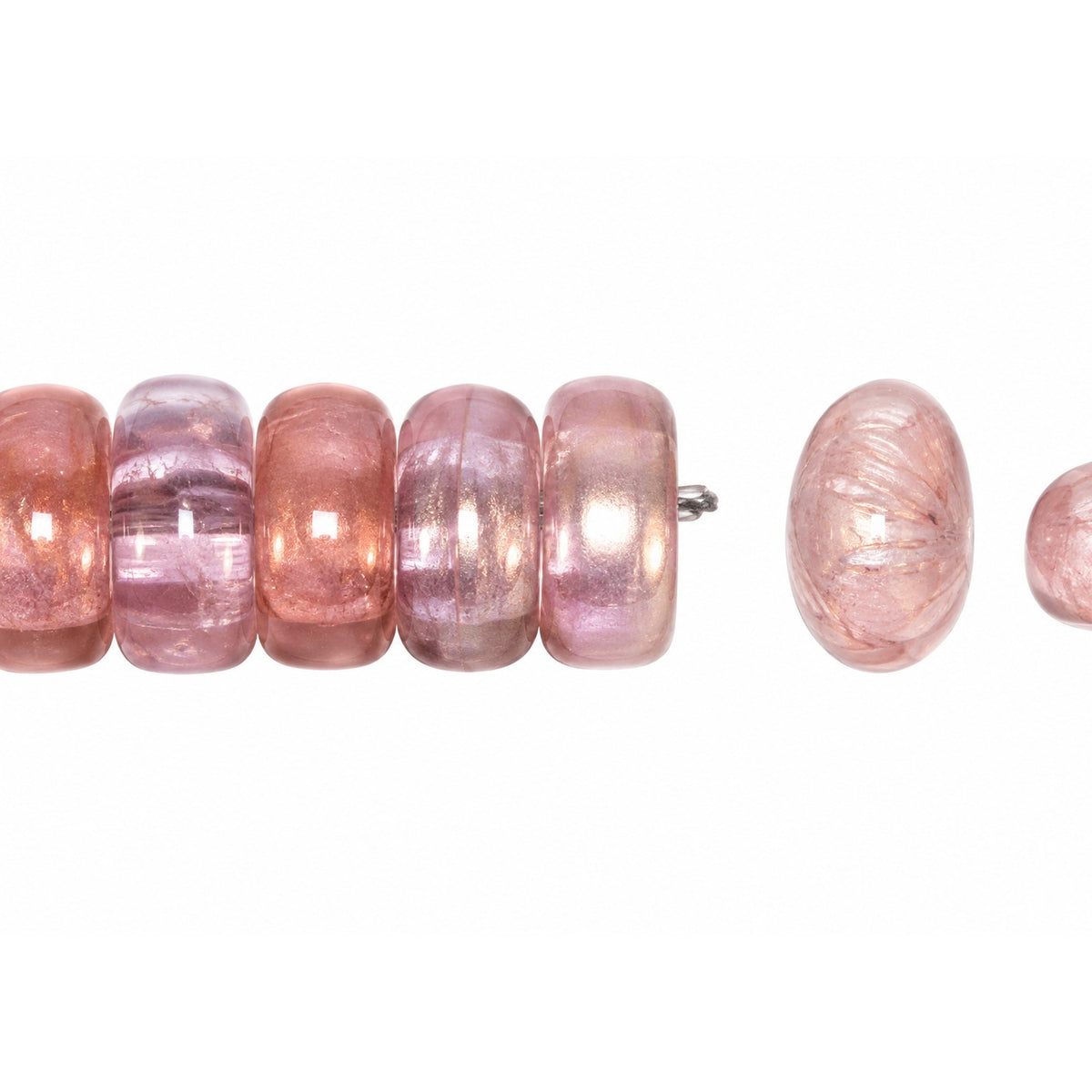 3-Hole Pressed Oval Beads, X1347 (x1347), Glass, Czech Republic