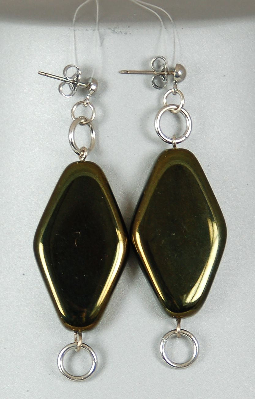 3 pcs Jewelry piece with Czech Glass Beads (OUTLET Vintage)