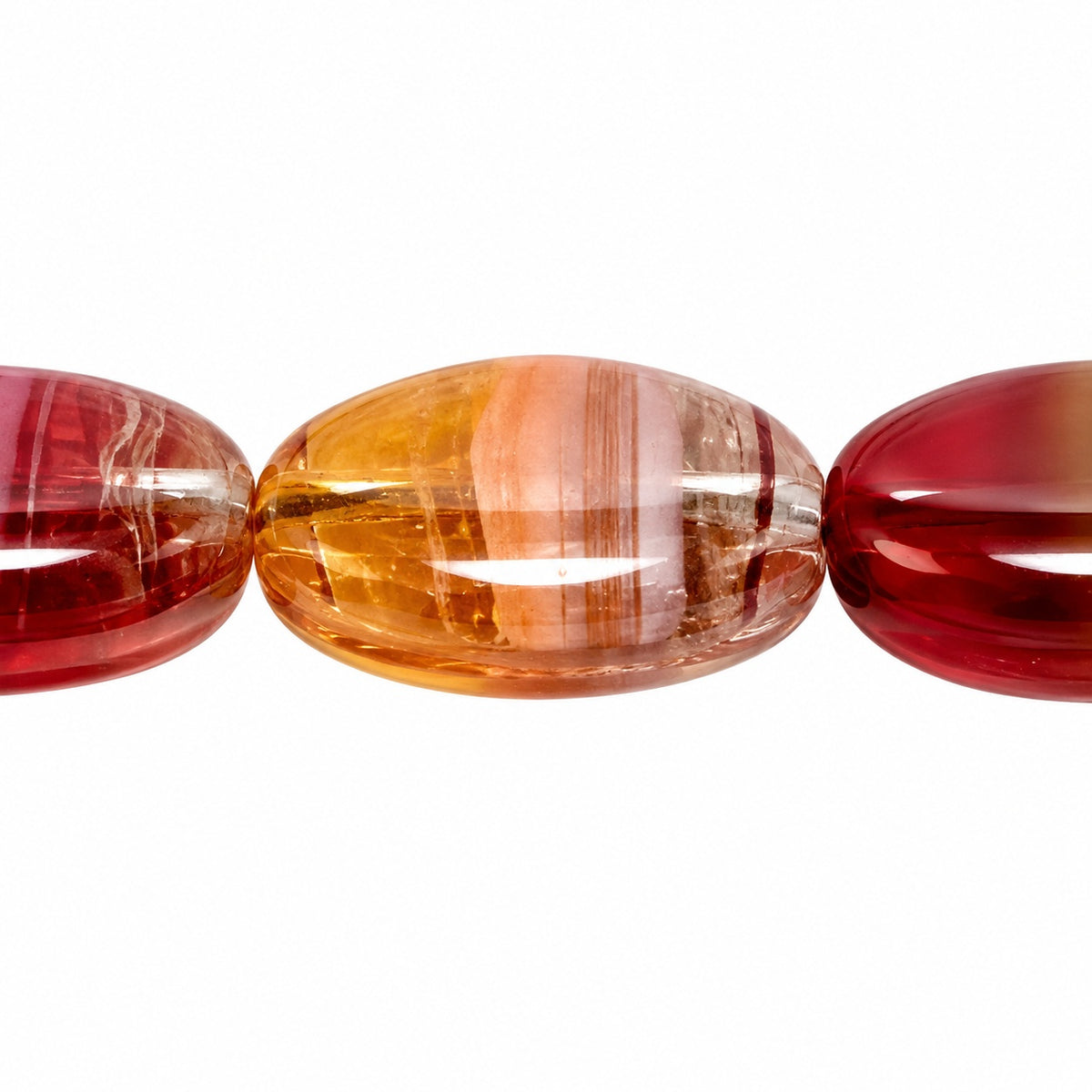Oval Beads, X1910 (x1910), Glass, Czech Republic
