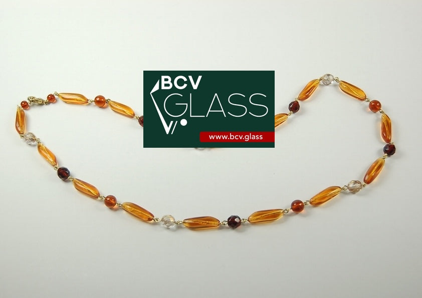 3 pcs Jewelry piece with Czech Glass Beads (OUTLET Vintage)