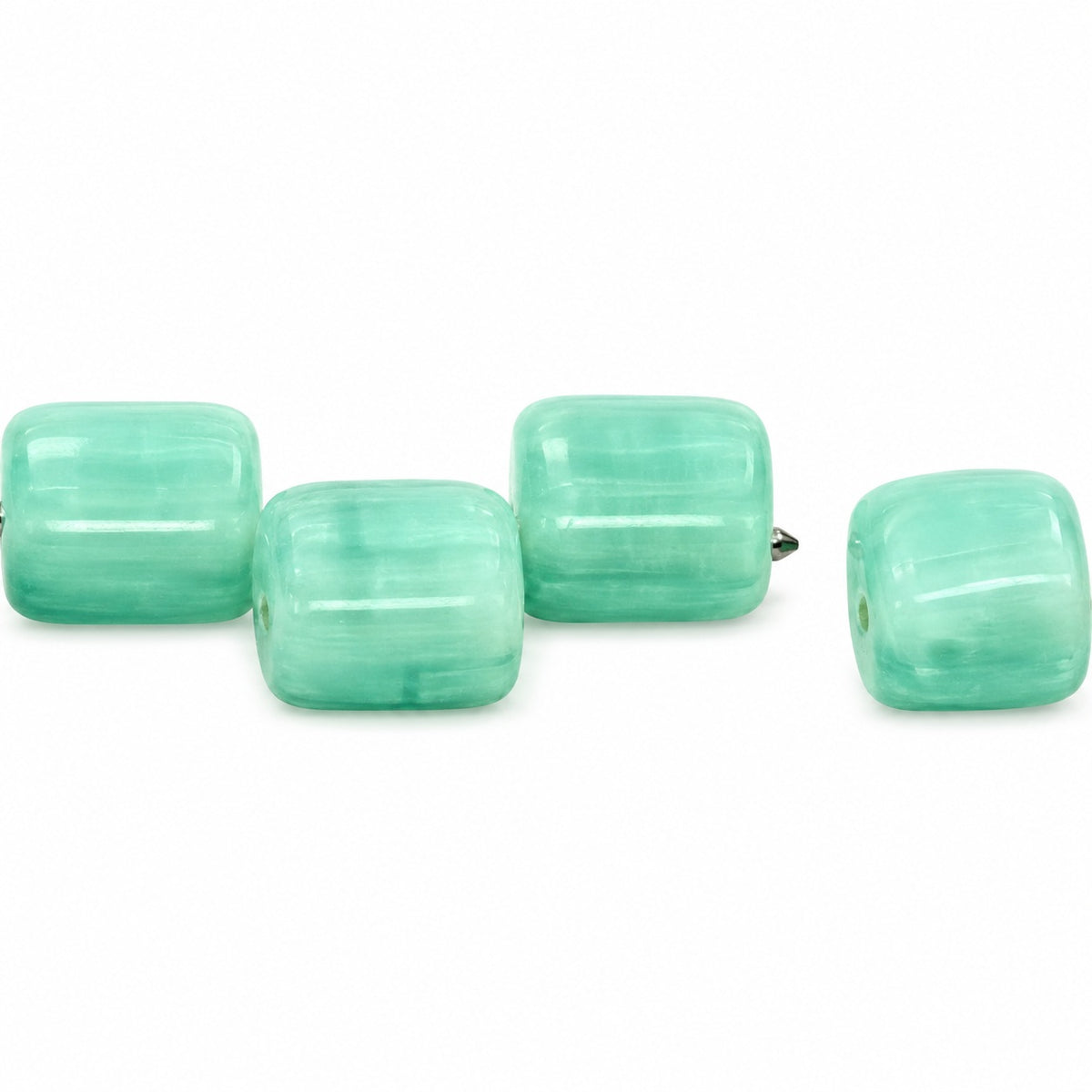 2-Hole Square Beads, X1767 (x1767), Glass, Czech Republic