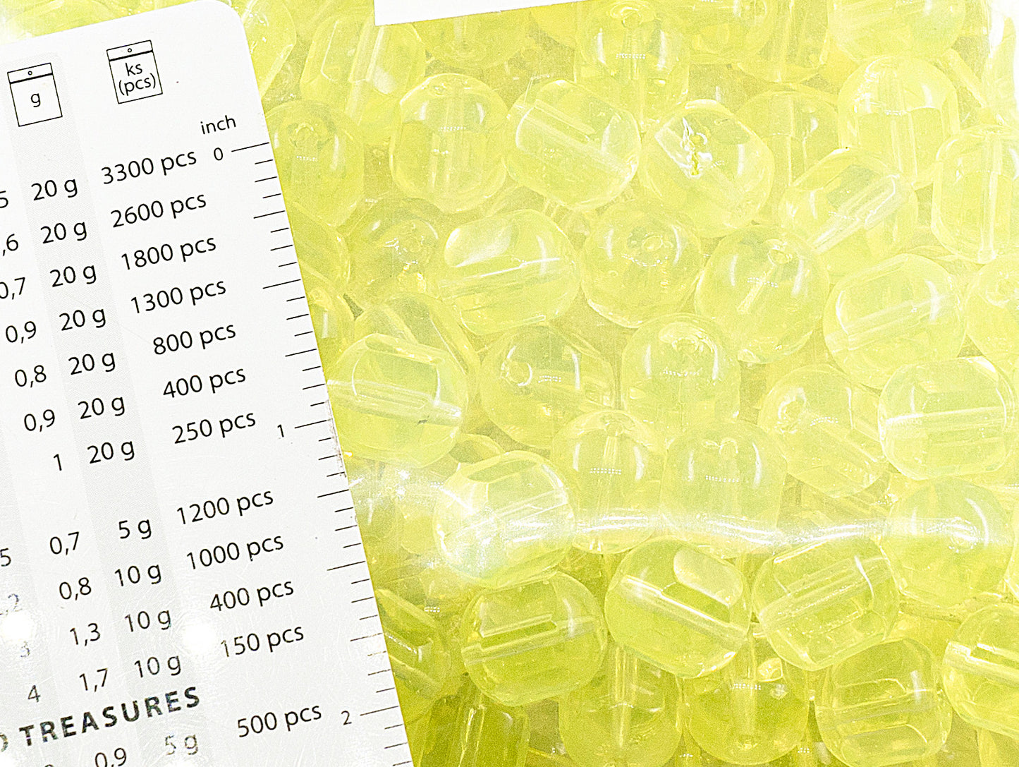 OUTLET 250g Round Fire Polished Faceted Beads cathedral, 12 x 12 mm, Transparent Yellow (80130), Glass, Czech Republic