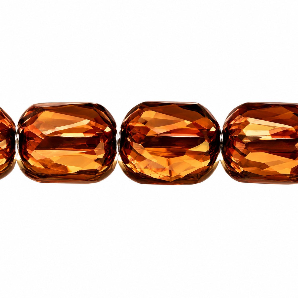 Faceted Fire Polished Beads Special Cut, Transparent Brown Bronze (10220-14415), Glass, Czech Republic