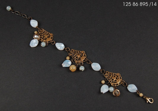 3 pcs Jewelry piece with Czech Glass Beads (OUTLET Vintage)