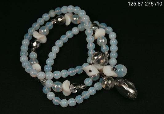 3 pcs Jewelry piece with Czech Glass Beads (OUTLET Vintage)