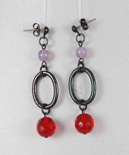 3 pcs Jewelry piece with Czech Glass Beads (OUTLET Vintage)