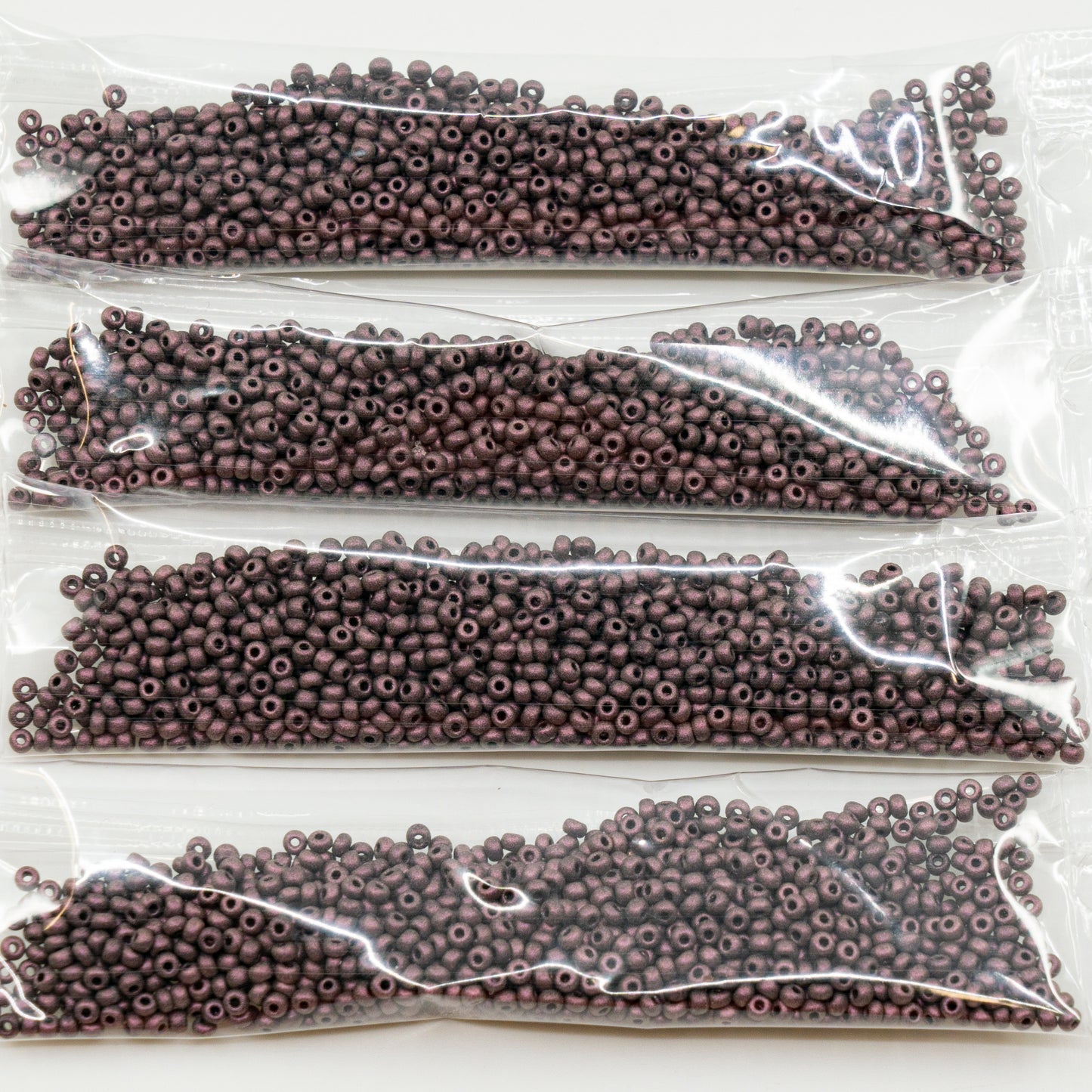 奥特莱斯 10克宝仕奥莎Ornela种子珠，圆孔，散装，11/0，深暖紫色79 (23980-79086)，玻璃，捷克共和国