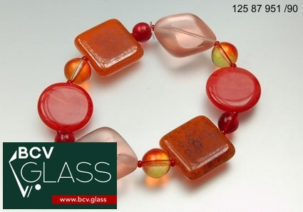 3 pcs Jewelry piece with Czech Glass Beads (OUTLET Vintage)