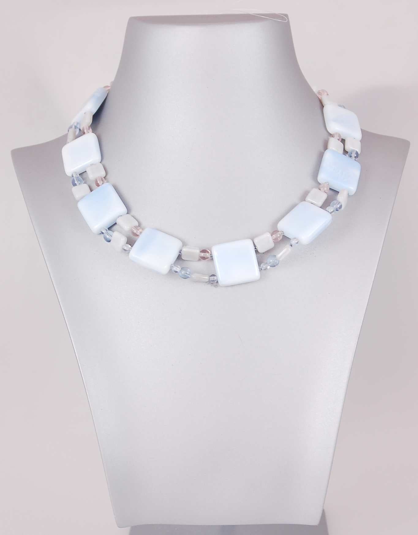 3 pcs Jewelry piece with Czech Glass Beads (OUTLET Vintage)