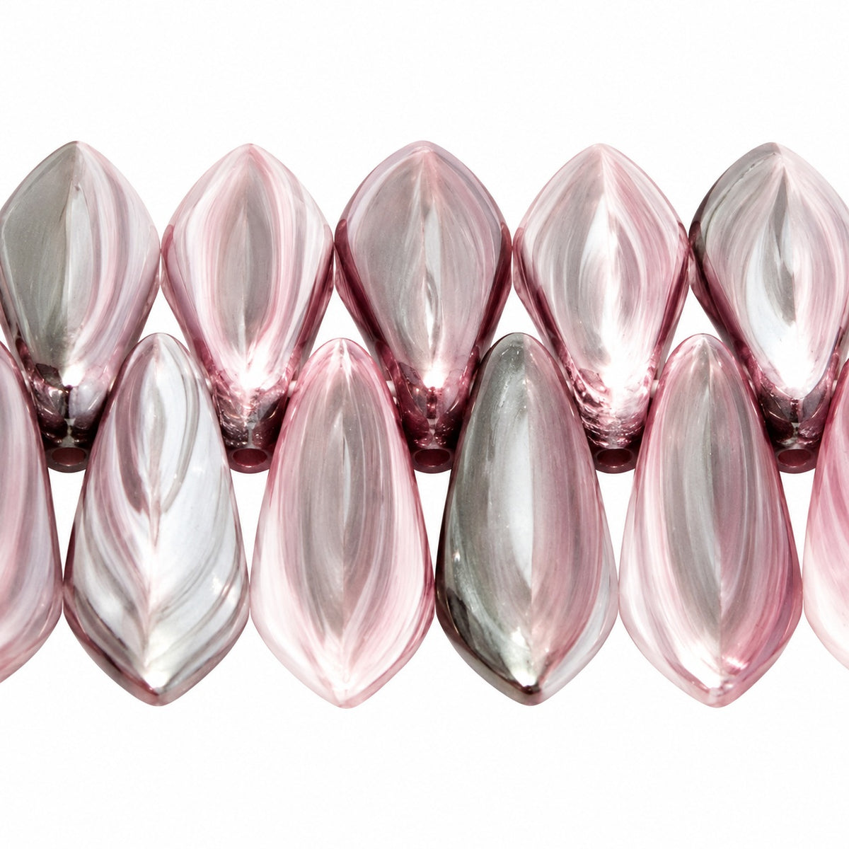 Dagger Beads, X1115 (x1115), Glass, Czech Republic