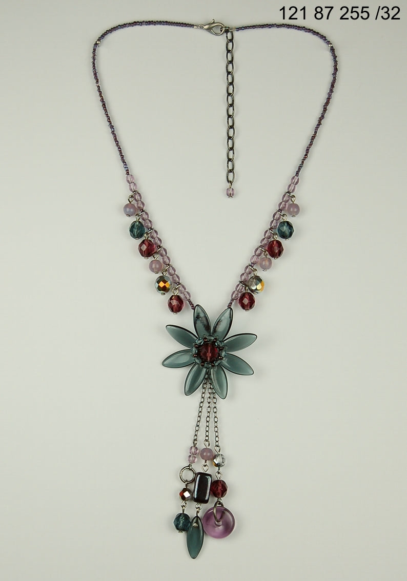 3 pcs Jewelry piece with Czech Glass Beads (OUTLET Vintage)