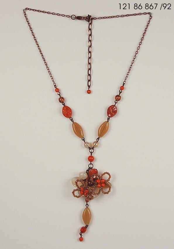 3 pcs Jewelry piece with Czech Glass Beads (OUTLET Vintage)