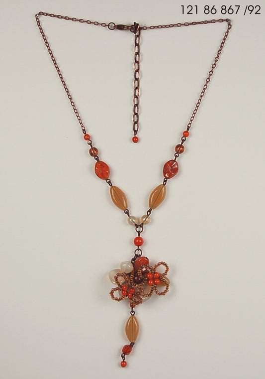 3 pcs Jewelry piece with Czech Glass Beads (OUTLET Vintage)