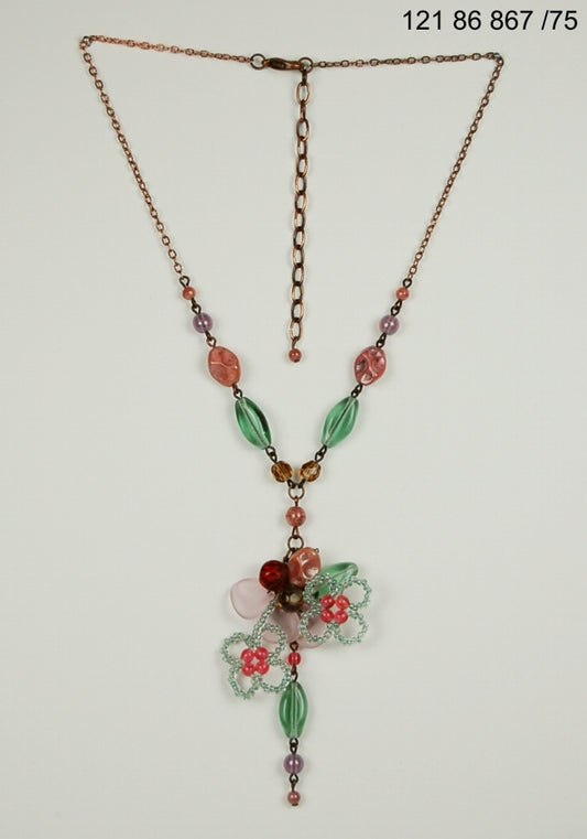 3 pcs Jewelry piece with Czech Glass Beads (OUTLET Vintage)