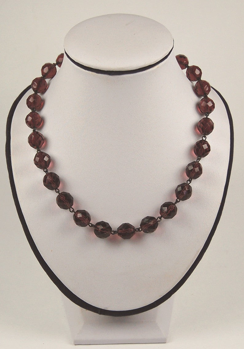 3 pcs Jewelry piece with Czech Glass Beads (OUTLET Vintage)