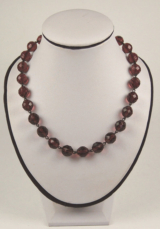 3 pcs Jewelry piece with Czech Glass Beads (OUTLET Vintage)