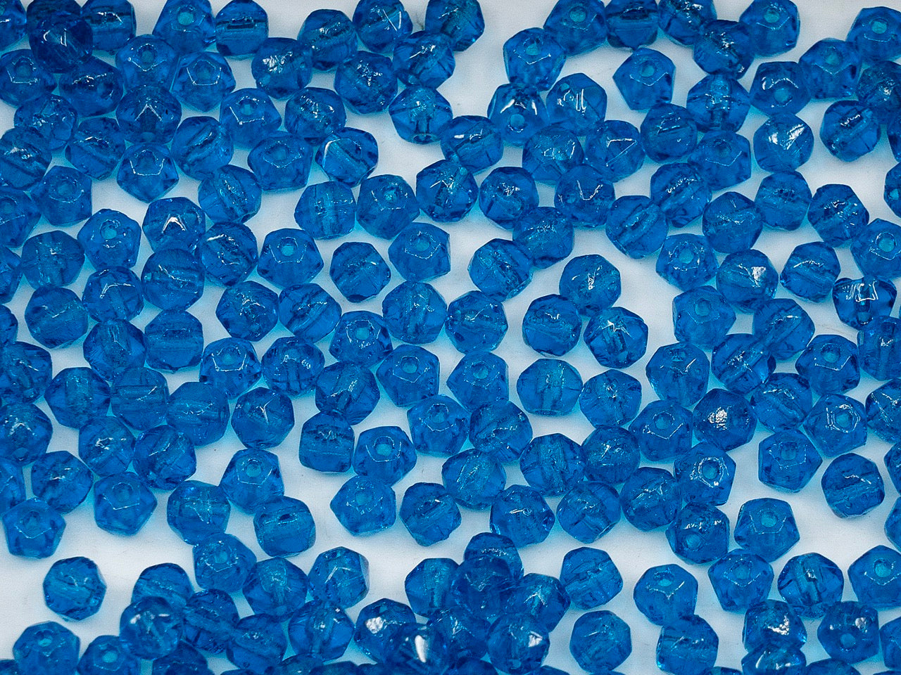 OUTLET English Cut Beads, 4 mm, Glass, Czech Republic
