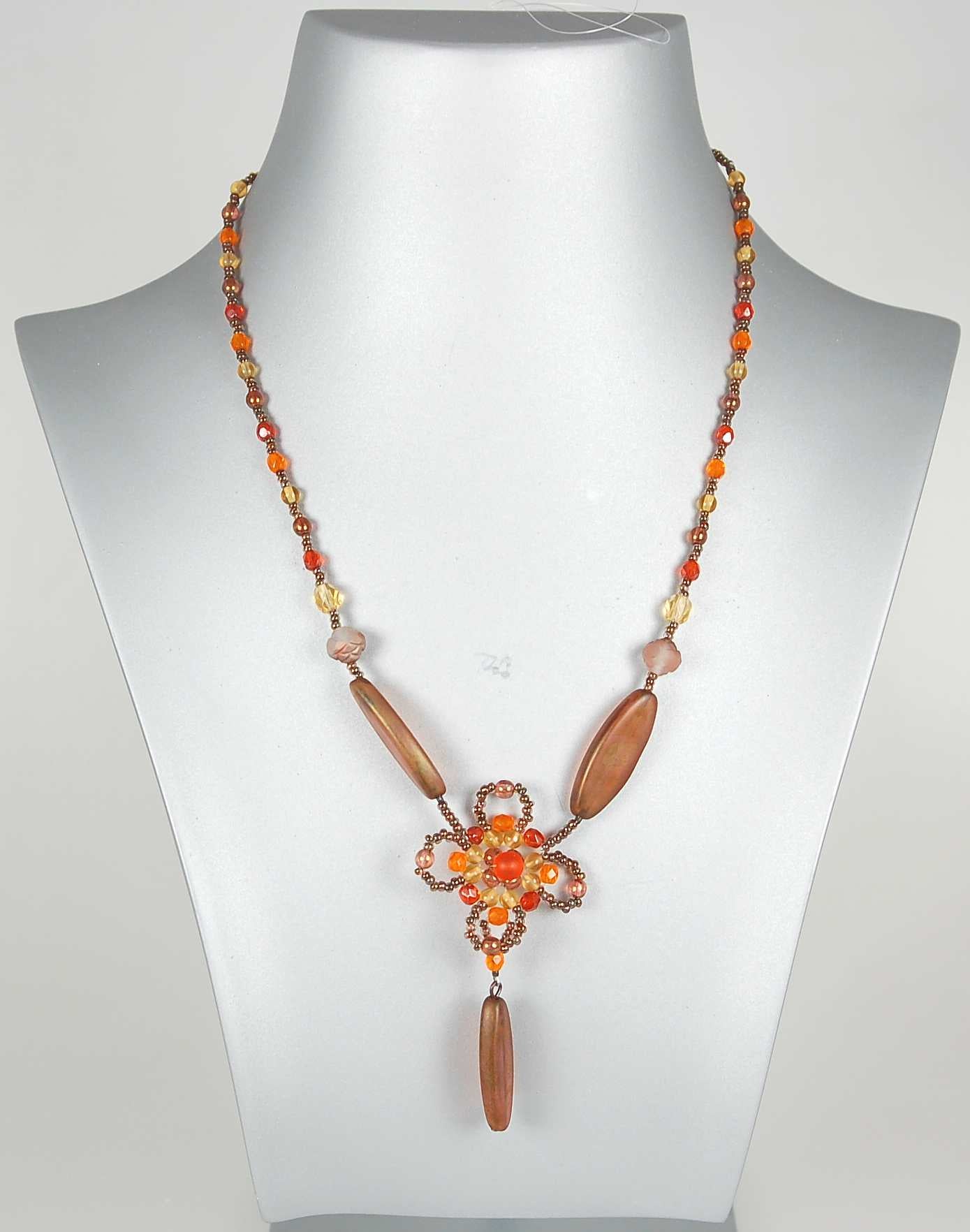 チェコガラスビーズのジュエリー3個セット（アウトレット ヴィンテージ）