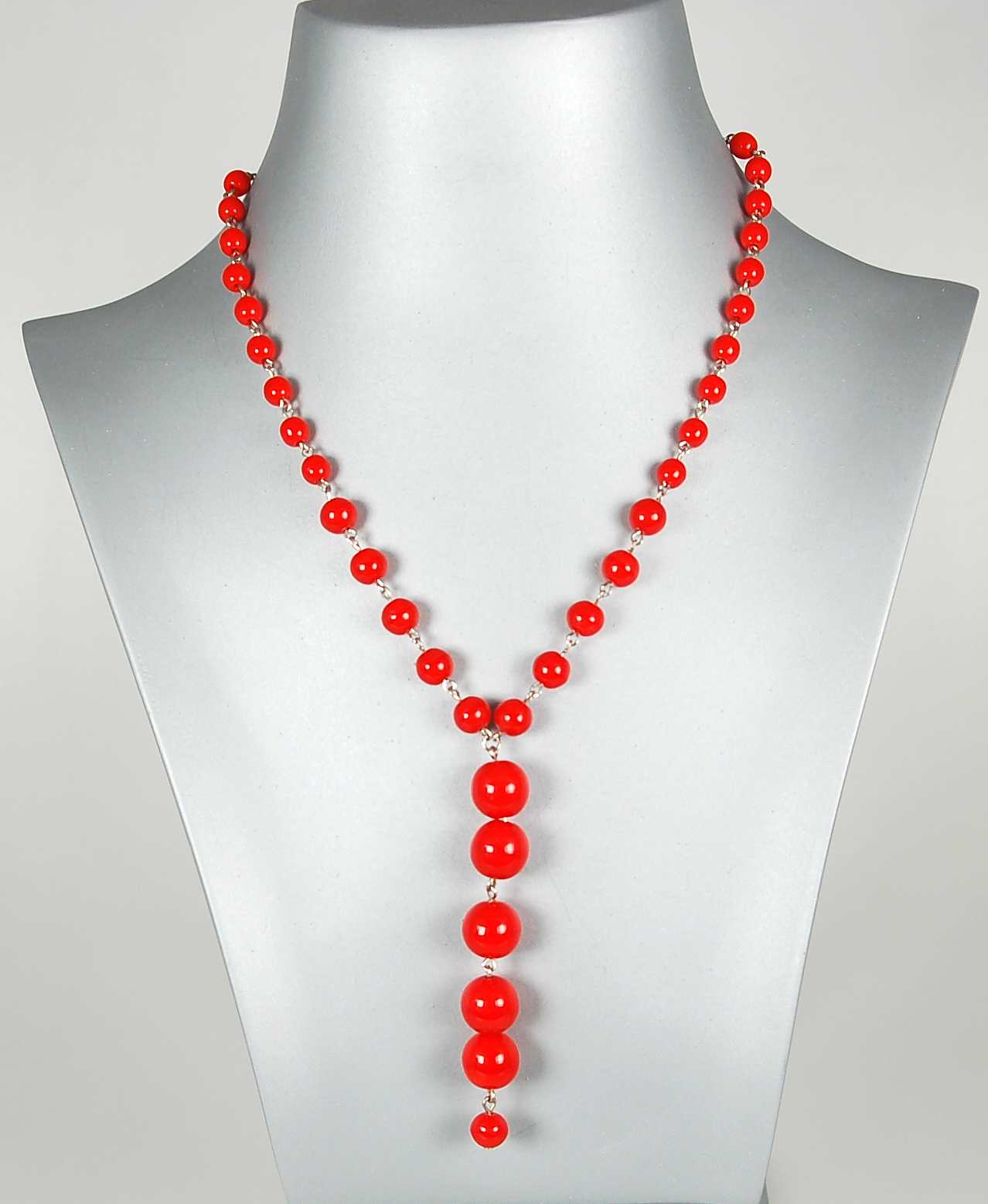 3 pcs Jewelry piece with Czech Glass Beads (OUTLET Vintage)