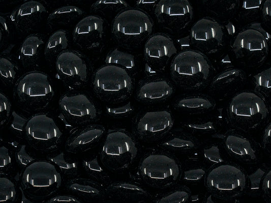 OUTLET Lentils without Hole,  mm, Glass, Czech Republic