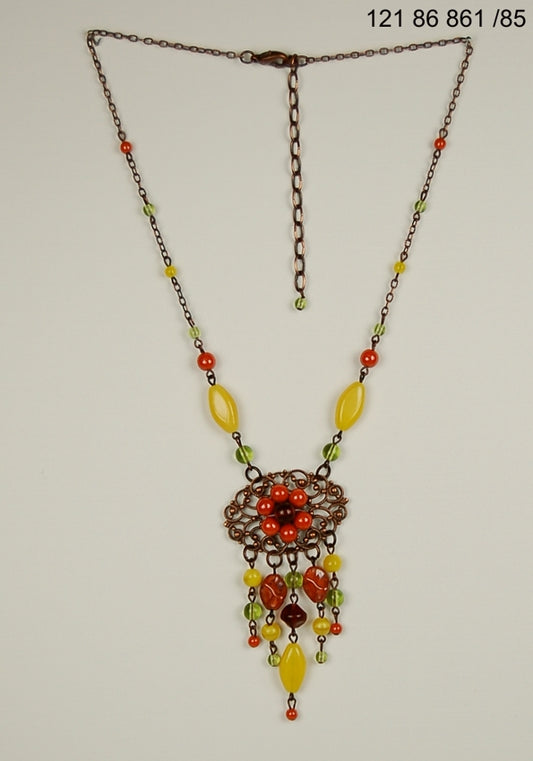 3 pcs Jewelry piece with Czech Glass Beads (OUTLET Vintage)