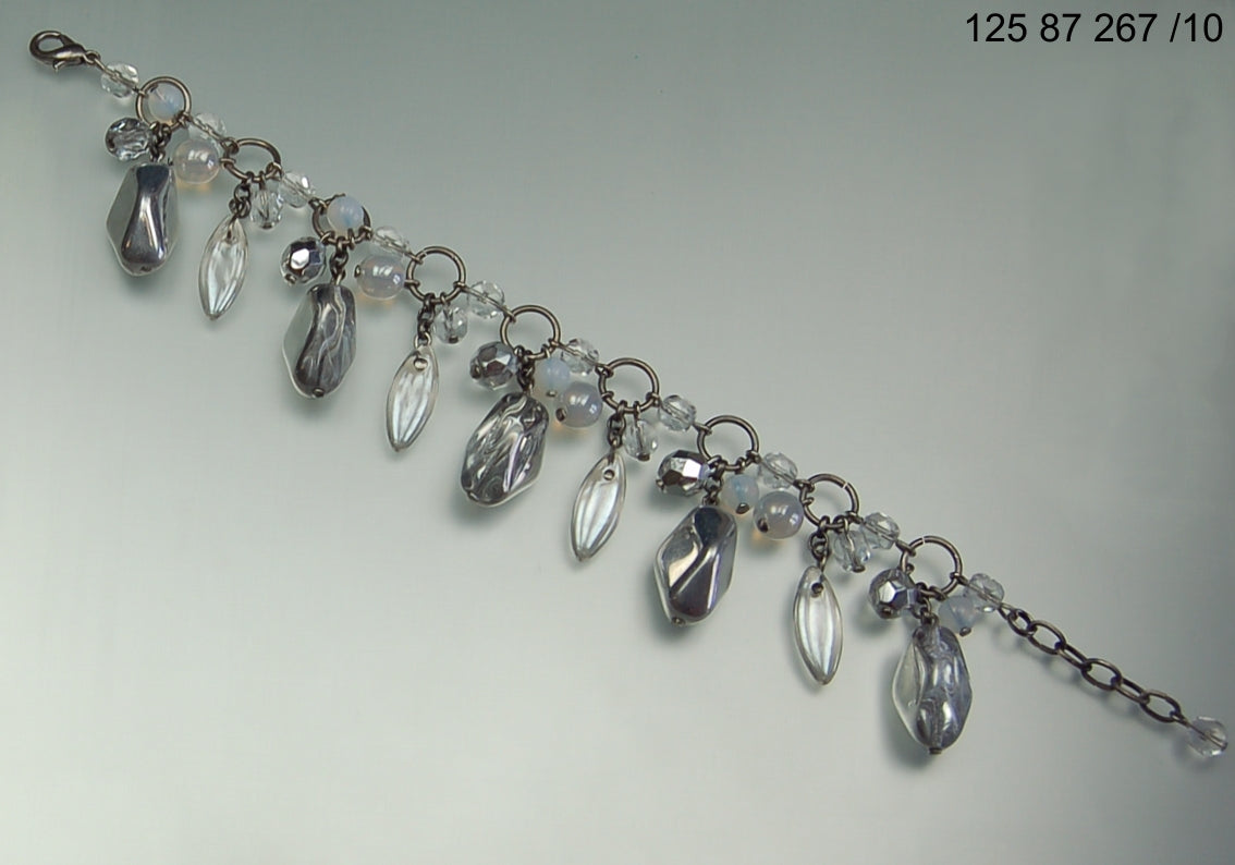 3 pcs Jewelry piece with Czech Glass Beads (OUTLET Vintage)