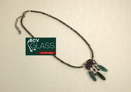 3 pcs Jewelry piece with Czech Glass Beads (OUTLET Vintage)