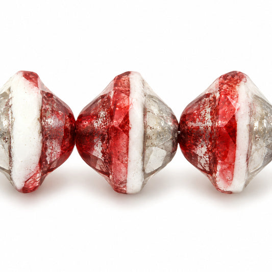 Faceted Special Cut Beads Ufo, X3112 Platin (x3112-13702), Glass, Czech Republic