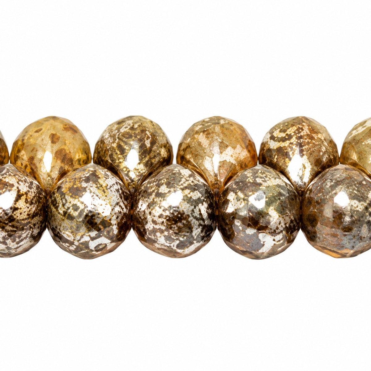 Drop Beads, X1352 Picasso (x1352-43400), Glass, Czech Republic