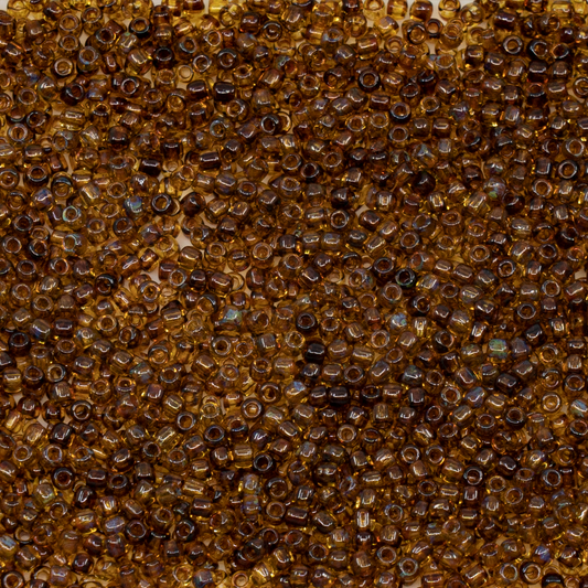 OUTLET 250g TOHO Beads Round, 11/0, Crystal Travertin (1-86800), Glass, Czech Republic