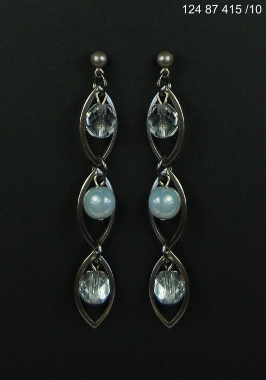 3 pcs Jewelry piece with Czech Glass Beads (OUTLET Vintage)