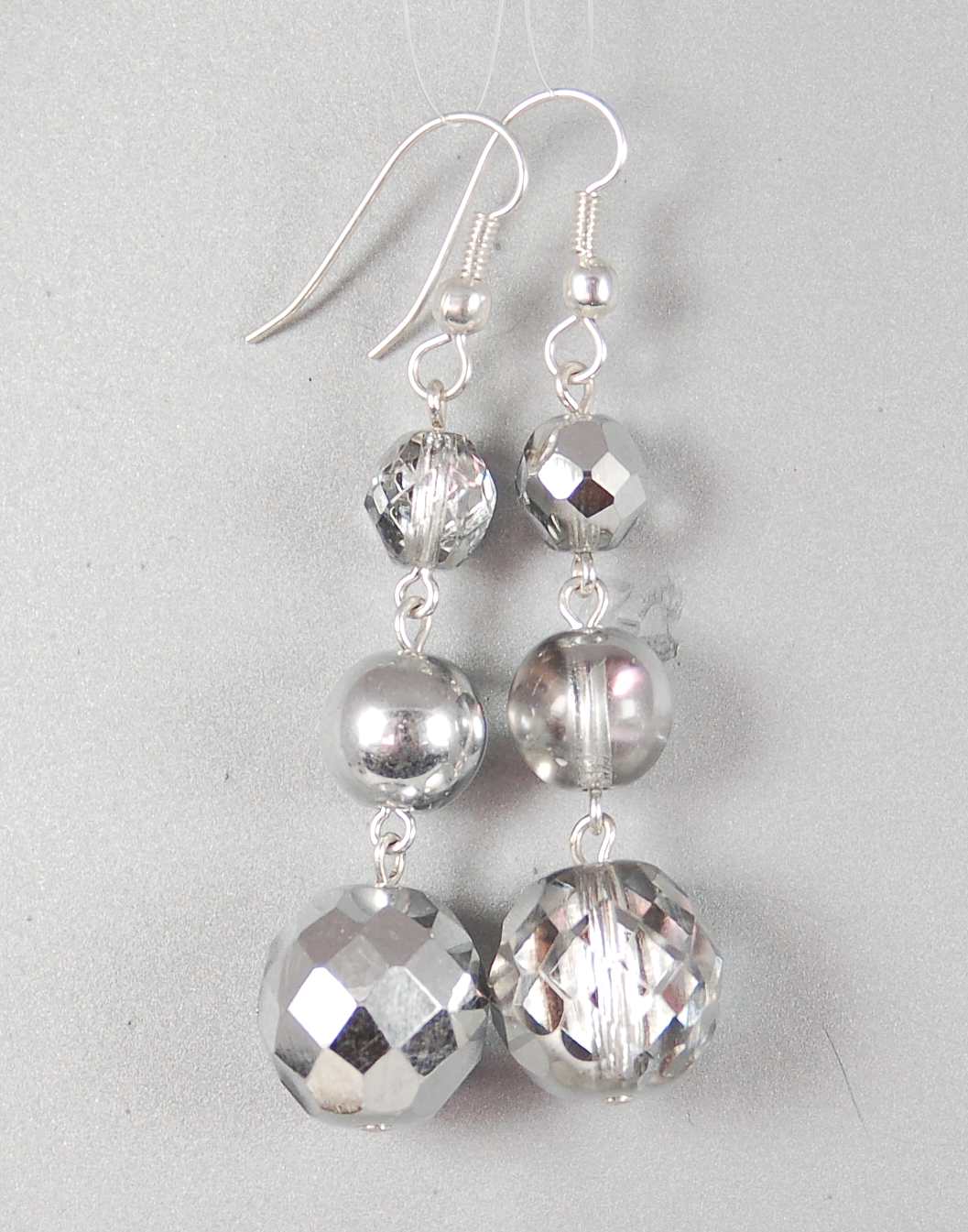 3 pcs Jewelry piece with Czech Glass Beads (OUTLET Vintage)