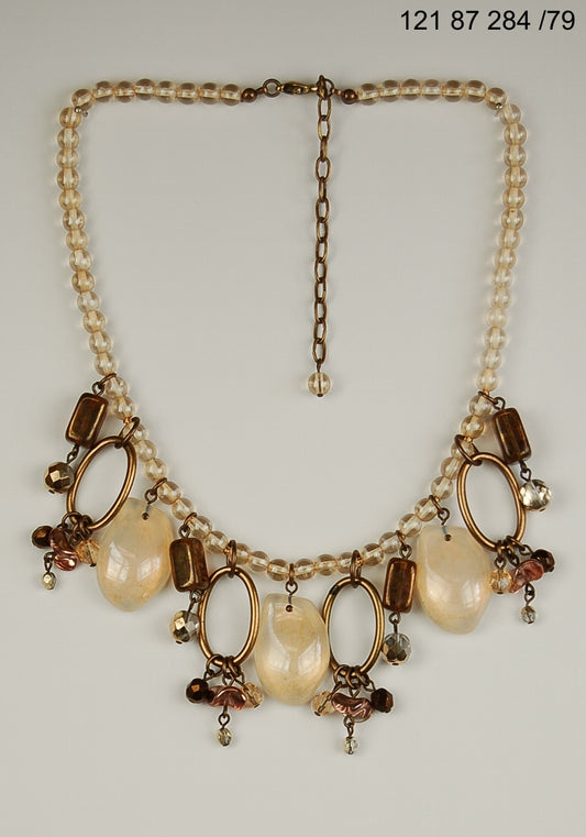 3 pcs Jewelry piece with Czech Glass Beads (OUTLET Vintage)